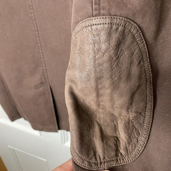 Men | Size M - Club Monaco Brown Sport Coat Blazer Jacket - Picture 5 of 7